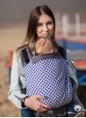 Nosidełko regulowane Grow Up: Karo blue