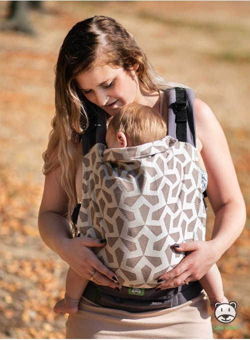 Adjustable Baby Carrier Grow Up Wrap: Mitsu ecru