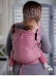 Adjustable Baby Carrier Multi Size: Little Hearts Pink, 100% cotton, jacquard