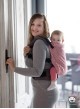 Adjustable Baby Carrier Grow Up Wrap: Little Hearts Pink