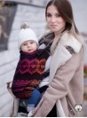 Nosidełko regulowane Grow Up Wrap: Diamond Lace Rainbow Chic