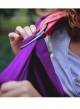 PURPLE LOVE BAMBOO RING - 60% Cotton 40% Bamboo, ring slings, size: 2,1 m, weave diamond