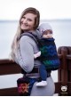 Adjustable Baby Carrier Grow Up Wrap: Diamond Lace Rainbow Chic