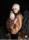 Nosidełko regulowane Grow Up Wrap: Diamond Lace Cappuccino