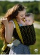 Chusta do noszenia dzieci BIG HERRINGBONE YELLOW - 100% Bawełna, splot żakardowy
