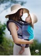 Ergonomic Baby Carrier Standard: Turquoise Cube