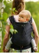 Adjustable Baby Carrier Multi Size: Talisman Graphite Unicolor, 100% cotton, jacquard