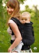 Adjustable Baby Carrier Multi Size: Talisman Graphite Unicolor, 100% cotton, jacquard
