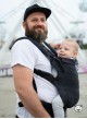 Adjustable Baby Carrier Grow Up Wrap: Talisman Graphite Unicolor