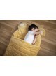 Kinder Hop Dream Catcher sleeping bag Triangles Mustard 120x60 cm