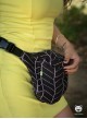 Waist Bag Big Herringbone dark fiolet