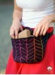 Waist Bag Big Herringbone Rainbow