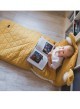 Kinder Hop Dream Catcher sleeping bag Triangles Mustard 120x60 cm