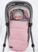 Śpiworek niemowlęcy Dream Catcher Triangles Pink 6in1 z otworami na pasy 80x45 cm