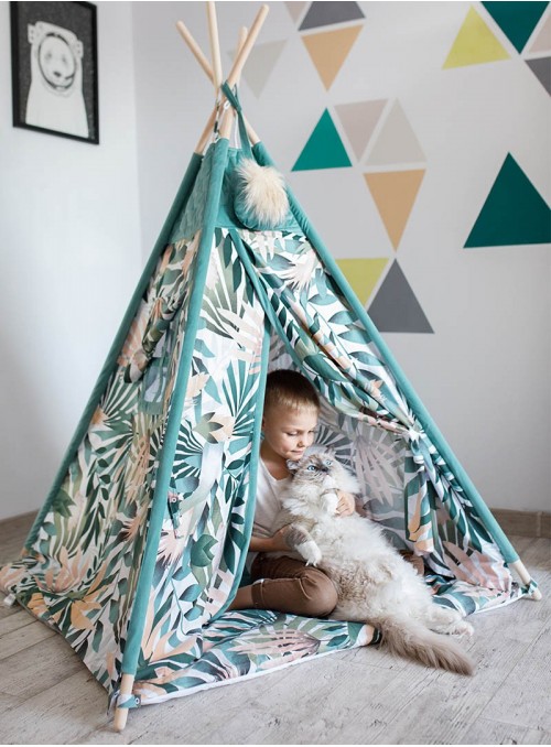 Pow-Wow Tipi Tent Jungle