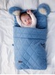 Śpiworek niemowlęcy Dream Catcher Triangles Jeans 6in1 80x45 cm