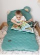 Kinder Hop Dream Catcher sleeping bag Leaves Ocean Green - 170x75 cm