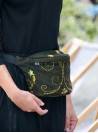 Waist Bag Black&Gold - black