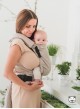 Adjustable Baby Carrier Half Buckle: Adamant (60% cotton 20% linen 20 bamboo)