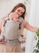 Adjustable Baby Carrier Half Buckle: Adamant (100% cotton)