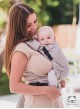 Adjustable Baby Carrier Half Buckle: Adamant (60% cotton 20% linen 20 bamboo)