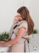Adjustable Baby Carrier Half Buckle: Adamant (60% cotton 20% linen 20 bamboo)