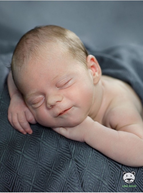 Swaddle blanket Talisman: 50% cv bamboo/ 50% cotton - 80x80 cm