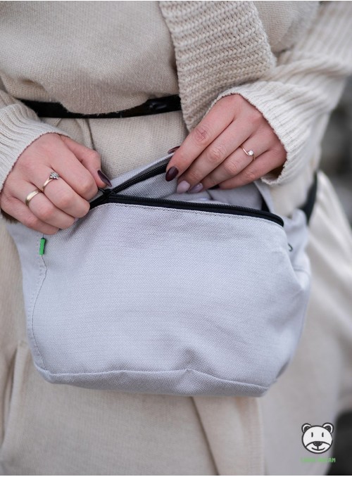 Waist Bag Adamant, 60% cotton 20% linen 20 bamboo