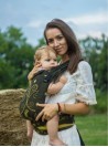 Nosidełko regulowane Half Buckle: Luna Black&Gold