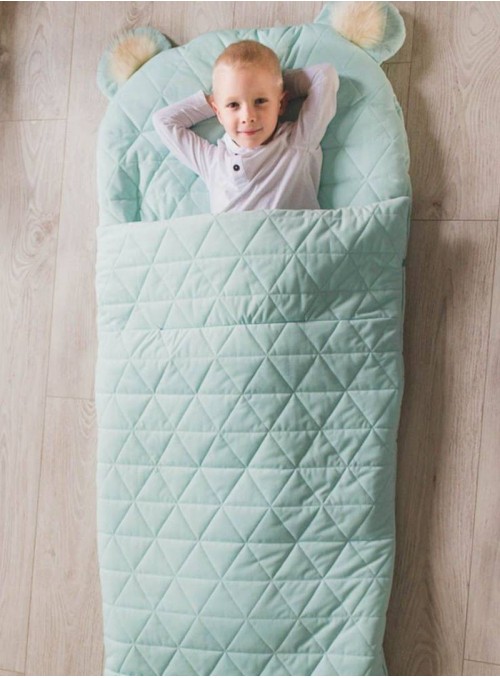 Śpiworek Kinder Hop Dream Catcher Triangles Jeans - 120x60 cm