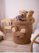 Teddy Toy basket in Clouds
