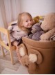 Teddy Toy basket in Clouds