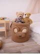 Teddy Toy basket in Clouds