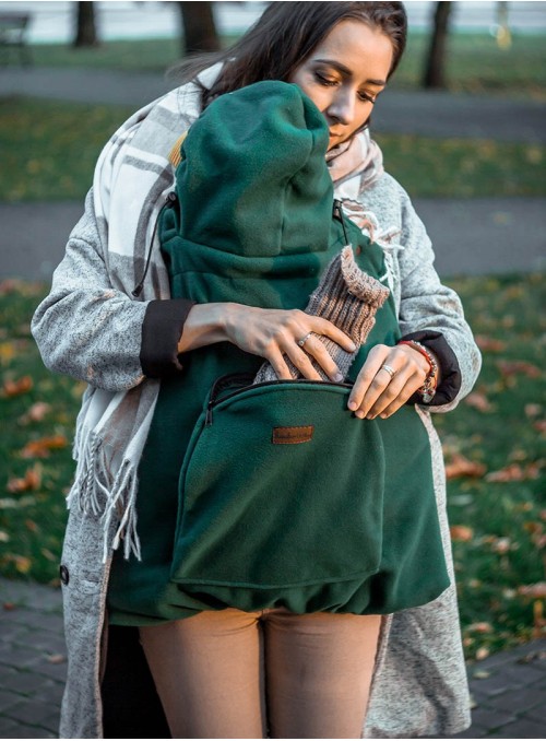 Osłonka polarowa Kinder Hop Deep Green