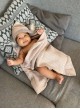 Bubble Hop Baby Towel Cappucino
