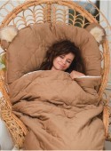 Kinder Hop Dream Catcher sleeping bag Caramel Teddy in Clouds - 200x85 cm