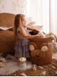 Teddy Toy basket in Clouds