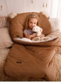 Kinder Hop Dream Catcher sleeping bag Caramel Teddy in Clouds - 170x75 cm
