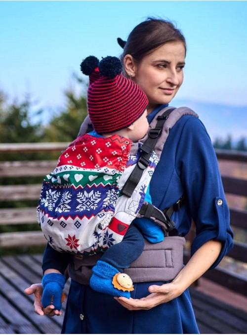 Adjustable Baby Carrier Grow Up: Winter Time