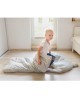 Kinder Hop Dream Catcher sleeping bag Triangles Light Grey 120x60 cm