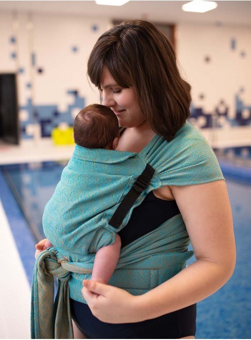 Adjustable Baby Carrier Half Buckle: Talisman (orange)