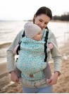 Adjustable Baby Carrier Grow Up Wrap: Luna Pink