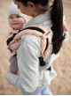 Adjustable Baby Carrier Grow Up Wrap: Peach Cobweb Summer