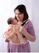 Adjustable Baby Carrier Multi Size: Peach Cobweb Summer, 100% cotton, jacquard