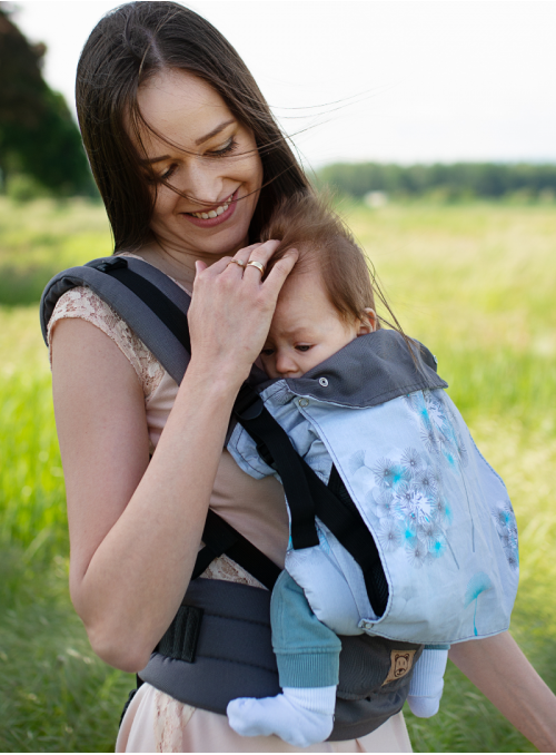 Adjustable Baby Carrier Grow Up Air: Dandelions