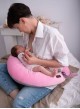 Kinder Hop Wally 3 in 1 - pillow for sleeping and breastfeeding: Pink