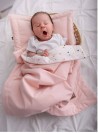 Baby quilt Velvet Candy - 100% cotton, 50x70 cm