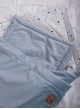 Poduszka niemowlęca Velvet Light Jeans 25 x 35 cm