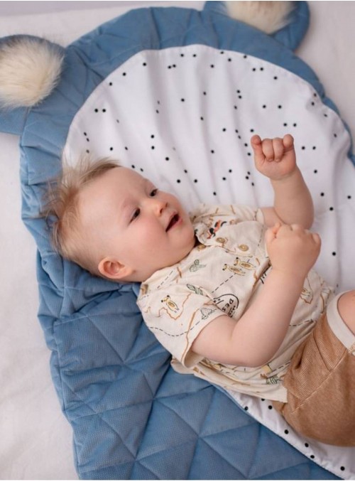 Śpiworek Kinder Hop Dream Catcher Light Triangles Jeans - 120x60 cm