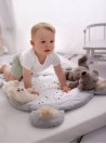 Kinder Hop Dream Catcher (Light) sleeping bag Triangles Light Grey - 120x60 cm